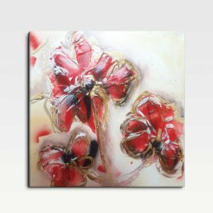 Home hand painted flowers