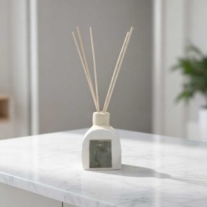 handmade ceramic reed diffuser, lush fragrance, 100ml