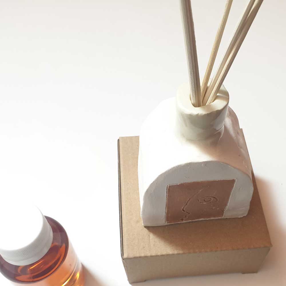 handmade ceramic reed diffuser, dawn fragrance, 100ml handmade ceramic reed diffuser, dawn fragrance, 100ml